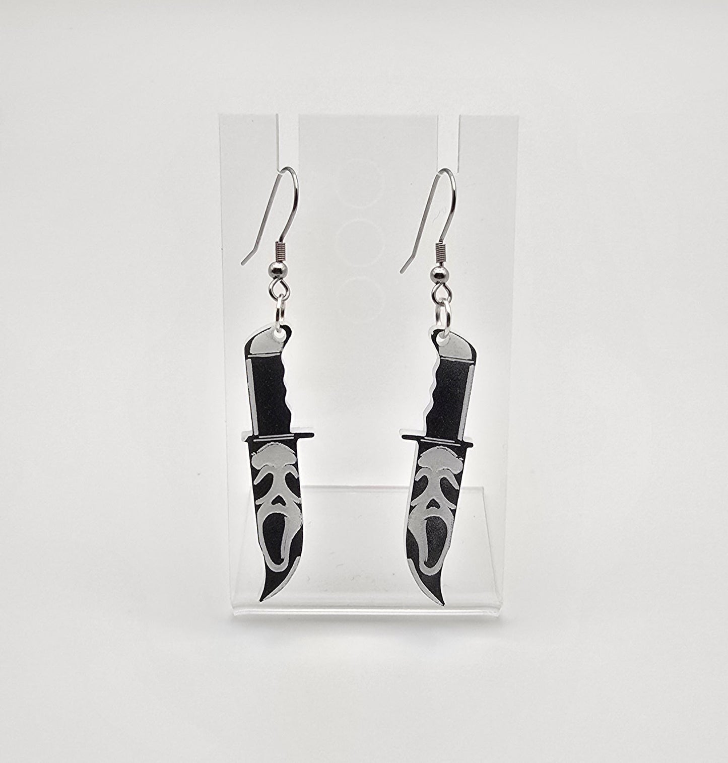 Ghost Face Earrings