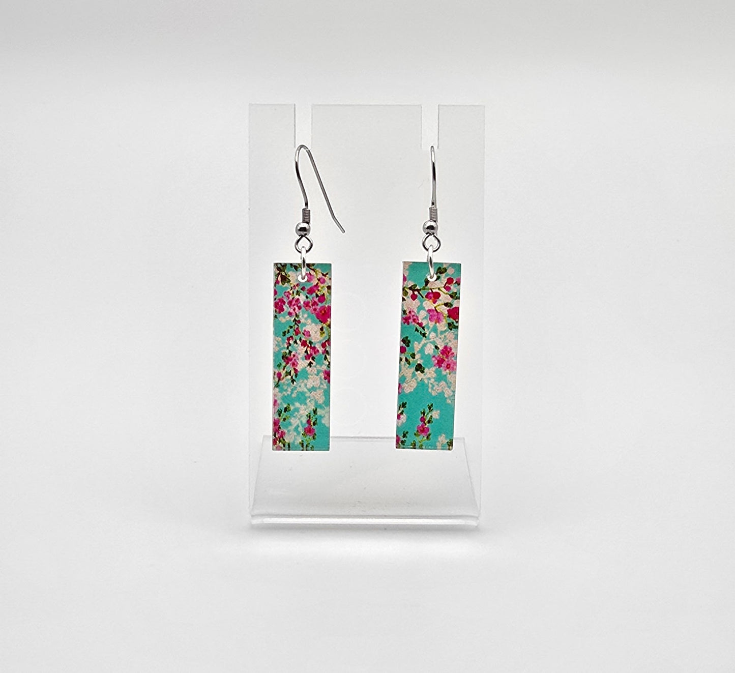 Cherry Blossom Bar Earrings