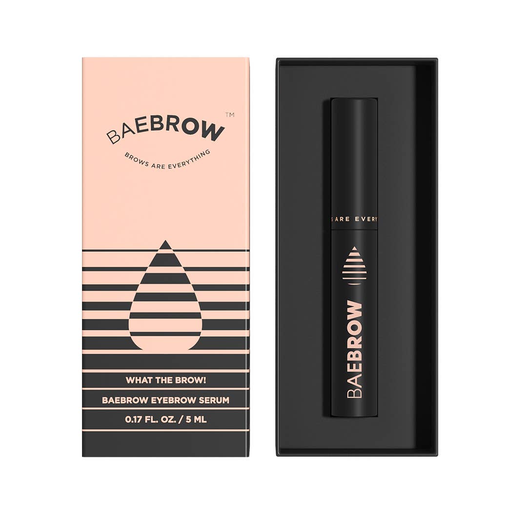 WHAT THE BROW! EYEBROW & LASH GROWTH SERUM: Transparent