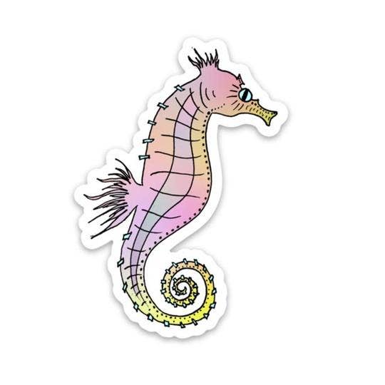 Sea Horse Sticker - Ocean Sticker