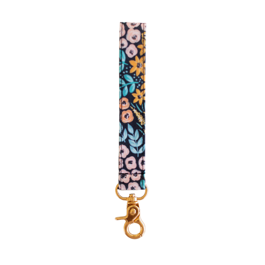 Floral Wristlet Keychain