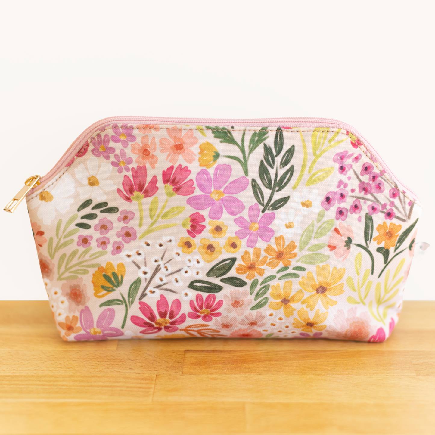 Floral Zipper Pouch - Multiple prints