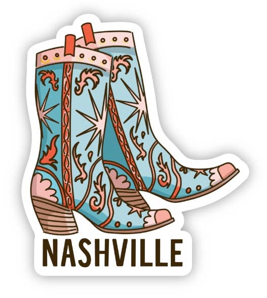 Nashville Boots Sticker